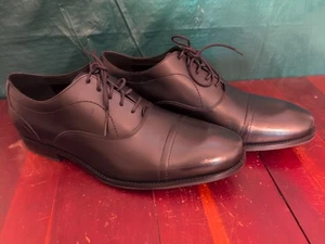 Cole Haan Sawyer Oxford Cap Toe Dress Shoes Men's Black Size 13W  C35106 Unused - Picture 1 of 22
