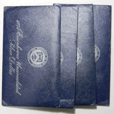 1974-S  ONE UNCIRCULATED EISENHOWER IKE SILVER DOLLARS IN OGP, "BLUE IKES" - Image 1 of 3