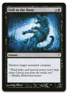 Chill to the Bone #52 (NM) Coldsnap CSP Magic MTG - Picture 1 of 2