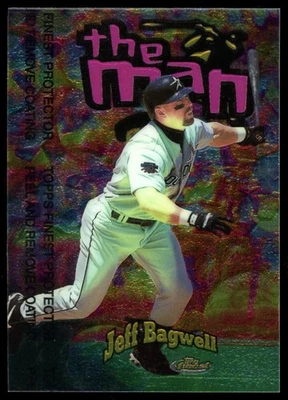 1998 Topps Finest The Man #TM13 Jeff Bagwell /500 - Image 1 of 2