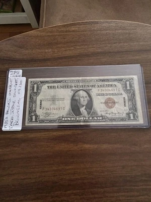 1935A $1 HAWAII  OVERPRINT EMERGENCY ISSUE SILVER CERTIFICATE - Image 1 of 4