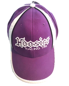 Gorra de béisbol Hoosier Racing Tire púrpura NASCAR Racing Strapback Cap púrpura - Imagen 1 de 11