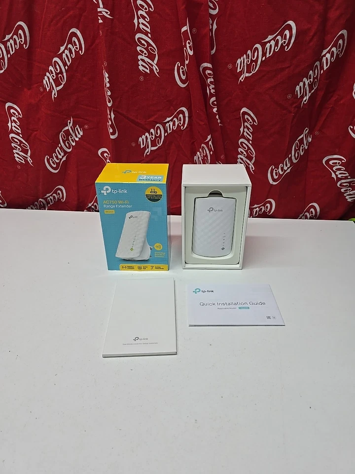 TP-Link RE220 AC750 Dual Band WiFi Range Extender 5GHz 2.4GHz - Image 1 of 4