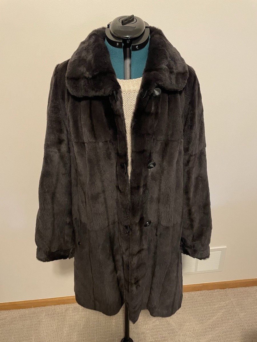 Sheared Mink Coat Reversible for sale - eBay