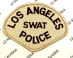 LOS ANGELES SWAT POLICÍA PARCHE BRONCEADO MANGA HOMBRO INSIGNIA (PD19) CALIFORNIA - Imagen 1 de 3
