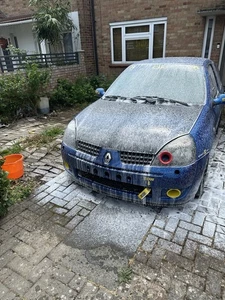 2003 Renault Clio Sport Rs172 Cup Artic Blue Track Car Fully Caged Straight Sale - Picture 1 of 24