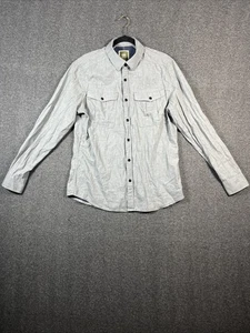 G Star RAW Herren Cargo Hemd Grau Extra Large Button Up Polo Langarm - Bild 1 von 12