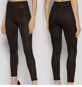 Leggings Spanx imitación gamuza mujer en marrón chocolate talla S - Imagen 1 de 6