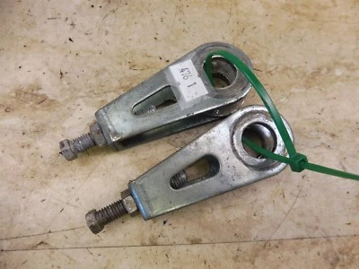 Yamaha XJ550 XJ 550 1983 Maxim Y476-1' juego de ajustadores de rueda trasera par Foto 1 de 3