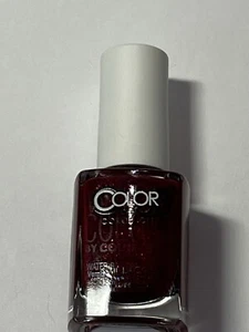 NEW COLOR CLUB NAIL POLISH RUBY SLIPPERS GLITTER LACQUER RED - Picture 1 of 2