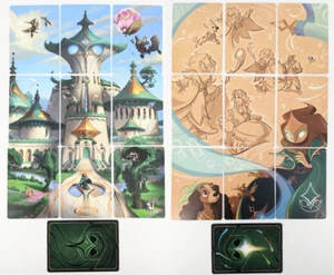 Disney Lorcana - ARCHAZIA'S ISLAND Tarjetas de Arte - 2x Juegos Completos de 10 Cartas Puzzle - Imagen 1 de 5