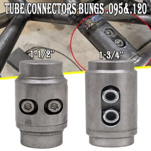 1-3/4'' or 1-1/2'' Tube Connector Bungs Roll Cage Bung .095&.120 for Polaris RZR - Picture 1 of 10