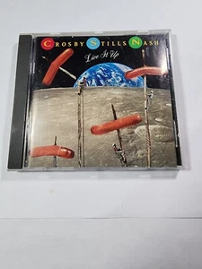 Crosby, Stills & Nash - Live It Up - Jun-1990, Atlantic VG+ CD69 - Picture 1 of 2