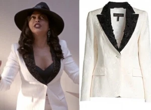 ESCADABrikenati Beaded Jacquard Dinner Jacket MSRP $2450 - Picture 1 of 6