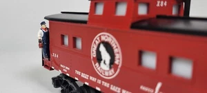 S-Gauge Lionel American Flyer 6-49017 Great Northern Animated Caboose LNIB - Picture 1 of 11
