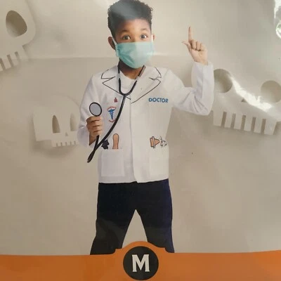 NEW Hyde And Eek Costumes Hyde and Eek Kids Doctor Costume Size Medium(8-10).NIP - Image 1 of 4