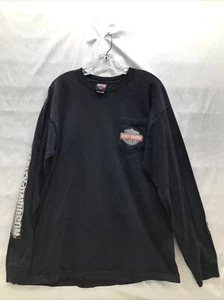 Harley Davidson Long Sleeve TShirt Adult XL Made in USA Orange Park FL - Picture 1 of 12