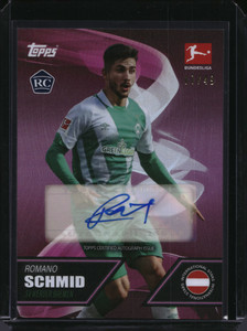 TOPPS BUNDESLIGA INTERNATIONAL STARS 2022/23 ROMANO SCHMID AUTO /49