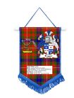 Scottish Fraser Of Lovat Car / Wall Pennant With Colour Border Great Souvenir