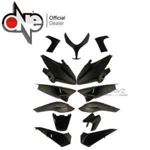 Kit Carene One Yamaha Tmax T Max 500 2008 2009 2010 2011 Nero Lucido Verniciato - Imagen 1 de 2