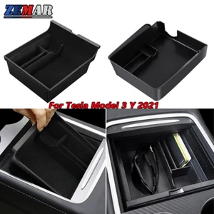 Consola central caja de almacenamiento reposabrazos bandeja organizadora para Tesla modelo 3 Y 2021-2022 - Imagen 1 de 10