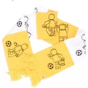 LEGO VIP Schal 5007519 LEGO gelb weiß Fußball Legofigur NEU & OVP - Bild 1 von 3