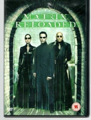 The Matrix Reloaded DVD Action & Adventure (2003) Keanu Reeves New Amazing Value - Image 1 of 4