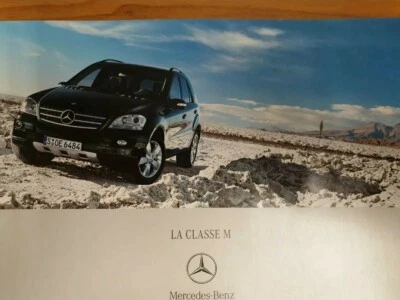 MERCEDES BENZ CLASSE M prospetto brochure Dépliant 86 pagine ITALIANO anno 2006 - Immagine 1 di 4
