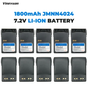 10PC JMNN4023 JMNN4024 Battery MOTOROLA GP328+ GP338+ GP388 GP638+ GP644 GP688 - Picture 1 of 12