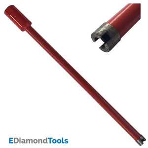 Broca de núcleo de diamante húmedo de 1/2"" para núcleo de granito de concreto 5/8""–11 ejes - Imagen 1 de 4