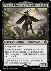 Magic The Gathering Drana, Libertador de Malakir - Las Cavernas Perdidas del Comandante Ixalan #193 - Imagen 1 de 1