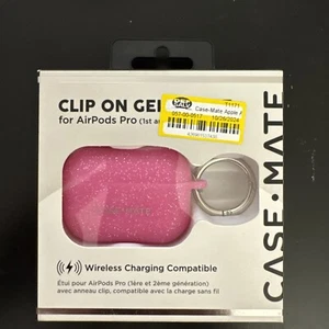 Case-Mate Gelli Case For AirPods Pro 2 - Pink Sparkle - Open Box - Picture 1 of 3