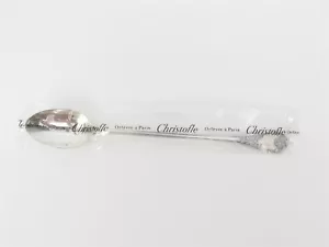 Cuchara de té helada Christofle France "Marly" plateada 7,75" nueva, sin usar - Imagen 1 de 6