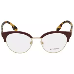 Eyeglasses Burberry BE 2316 3869 Birch Bordeaux/Pale Gold 51mm - Picture 1 of 2