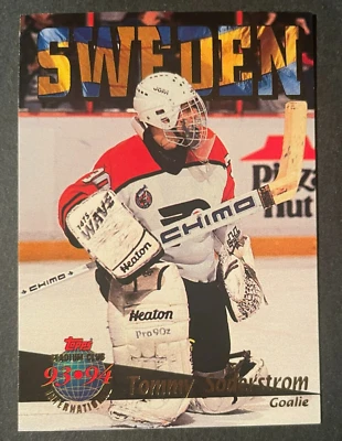 Tommy SODERSTROM 1993-94 Topps Stadium Club International #430 Philadelphia - Image 1 of 2