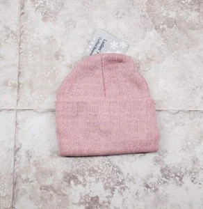 Erwachsene Basic Beanie Mütze Mütze Mauve Einheitsgröße Einfarbig Eng Strick Rodel Neu mit Etikett - Bild 1 von 7