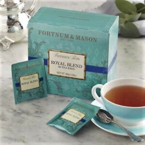 Fortnum and Mason Royal Blend Tea, 50 Tea Bags Sealed - EXP 7/25