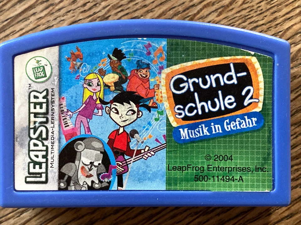 LEAPSTER Grundschule 2 "Musik in Gefahr" *TOP* Spiel für Leapfrog Lernspiel  - Bild 1 von 1