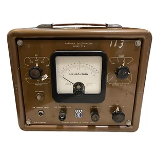 Portable Electro Meter Model 37A Electrometer electronic Instruments EIL Vintage - Picture 1 of 13