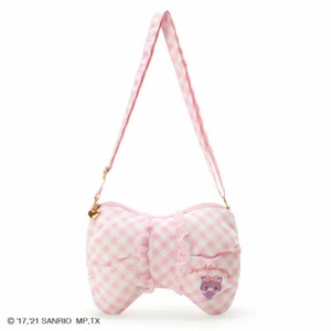 Sanrio Shop Limited Mewkle Dreamy Ribbon-Shaped Pochette H 9.1 inch - Picture 1 of 5