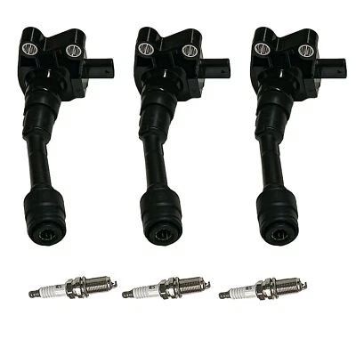 3X Bobina de encendido y bujía para Ford Fiesta Ford Focus UF736 2016 2017 Foto 1 de 4