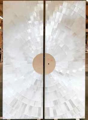 One 24" x 36" Selenite Panels / Wall Panels Made In Luxury Selenite Gem stone - Image 1 of 4