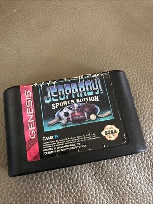 Jeopardy Sports Edition (Sega Game Gear, 1994) cart only! - Image 1 of 2
