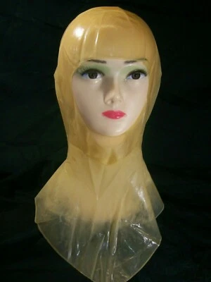 FETISSO FETISH BONDAGE Mask LATEX RUBBER BDSM Hood SWINGING 1430 OPEN FACE GIMP SEXY