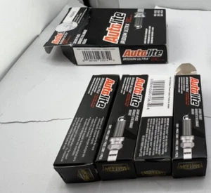(QTY 4) Autolite Iridium Ultra Spark Plugs AI5263 for 2019-20 Buick Enclave - Picture 1 of 9