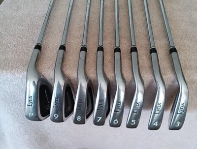TZ GOLF - VINTAGE LYNX Predator MEN'S Golf Set - 8 Irons, 3-PW Steel Shaft RH - Image 1 of 4