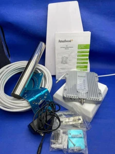 Amazboost Cell Phone Signal Booster for Home, Supports - Photo 1 sur 9