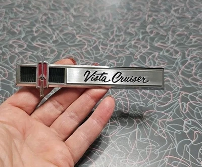 1964? 1965? Oldsmobile Vista Cruiser Dash Emblem Badge Logo Nameplate OEM... - Image 1 of 4