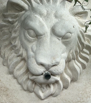 Lion Block Water Feature / Stone Sculpture / Christine Baxter - Image 1 of 4