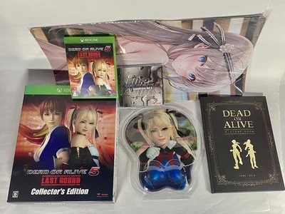 XBox One DEAD OR ALIVE 5 Last Round Collector's Ed.  Game Marie PAD Book CD +Mat - Image 1 of 4